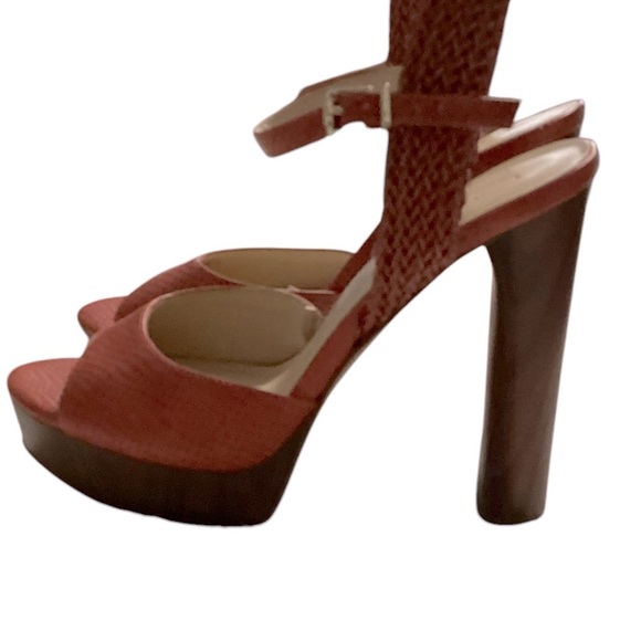 Jessica Simpson vintage 70” style heels size 10 - Picture 3 of 8